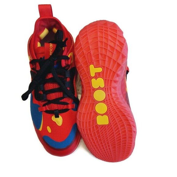 Adidas Harden Vol. 5 Futurenatura Shoes McDonalds All American Mens 6.5 Womens 8 - Picture 7 of 8